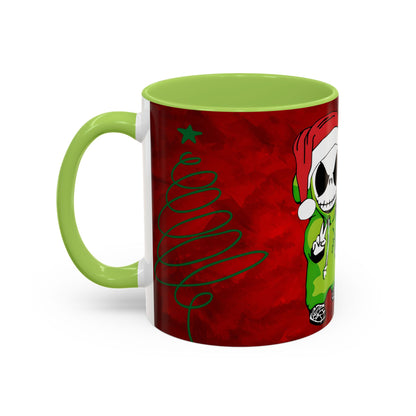 Grinch Jack Skellington Christmas Mug | Accent Coffee Mug