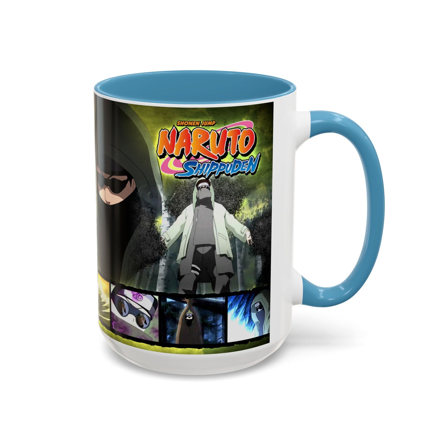 Naruto Shippuden Shino Aburame Accent Coffee Mug | Anime Character Fan Gift (11/15oz)