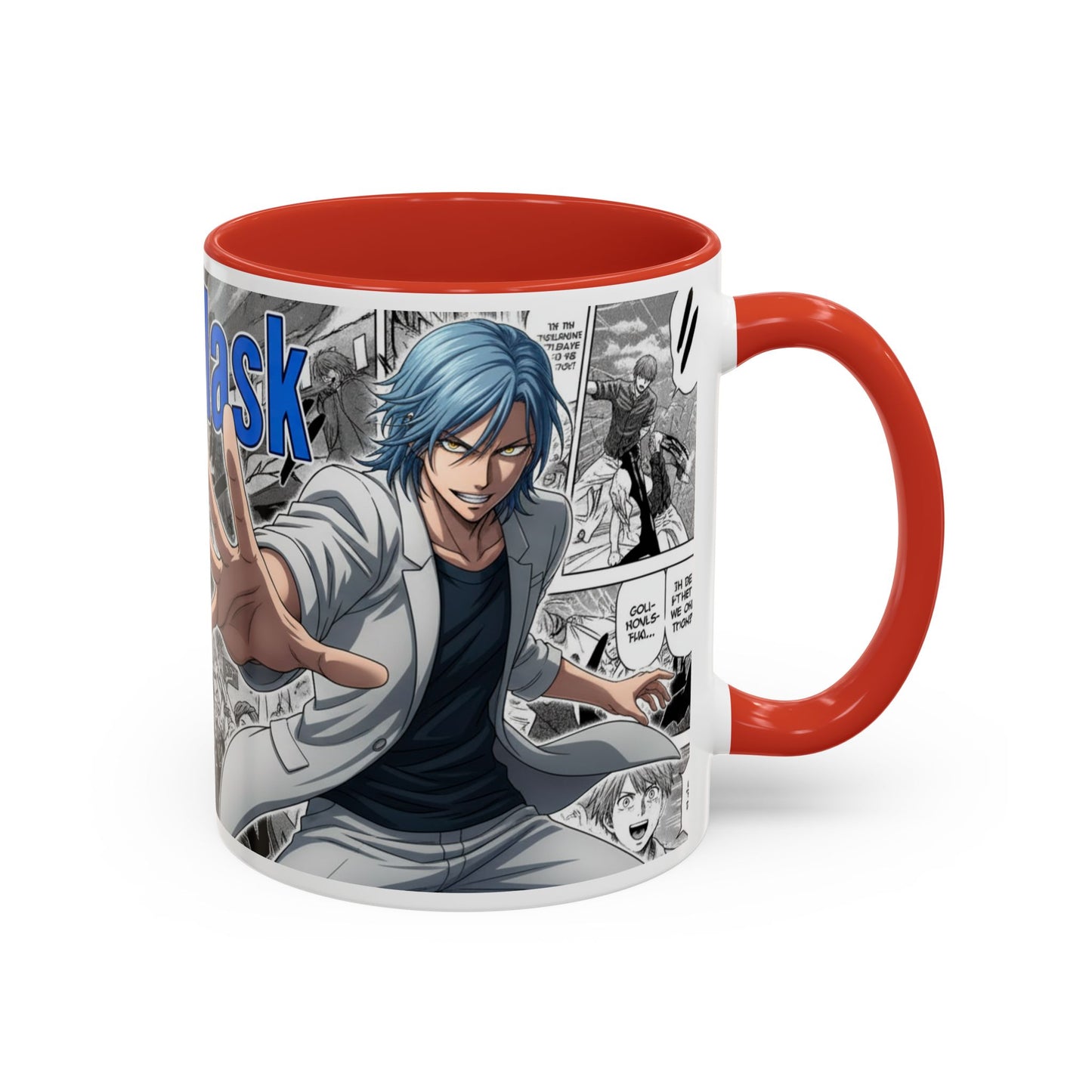 Anime Manga Accent Coffee Mug  Amai Mask Character Design (11/15oz)