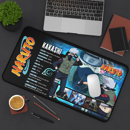 Naruto Kakashi Desk Mat | Anime Gaming Mousepad