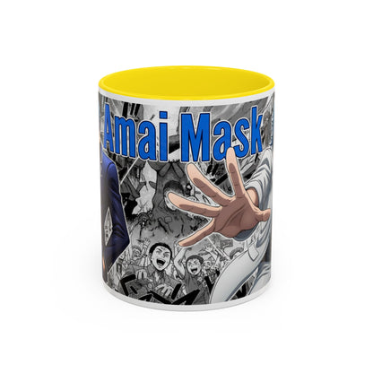 Anime Manga Accent Coffee Mug  Amai Mask Character Design (11/15oz)