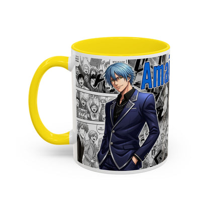 Anime Manga Accent Coffee Mug  Amai Mask Character Design (11/15oz)