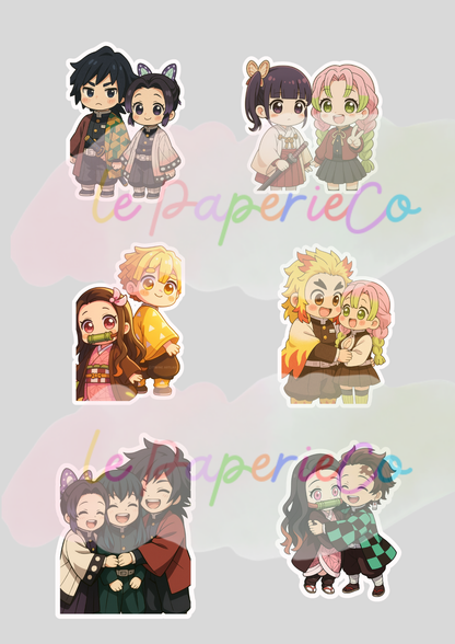 Demon Slayer Sticker Collection | Vinyl Stickers