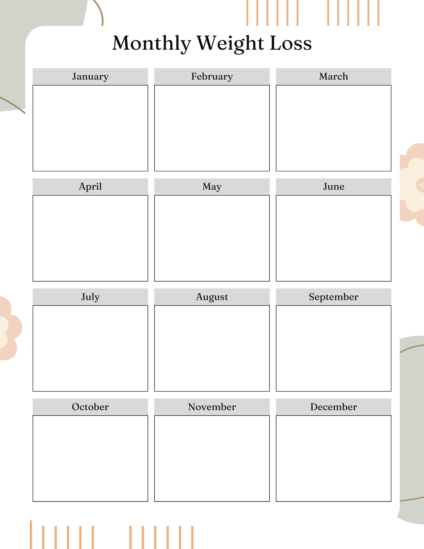 Health and Wellness Planner | Digital Download