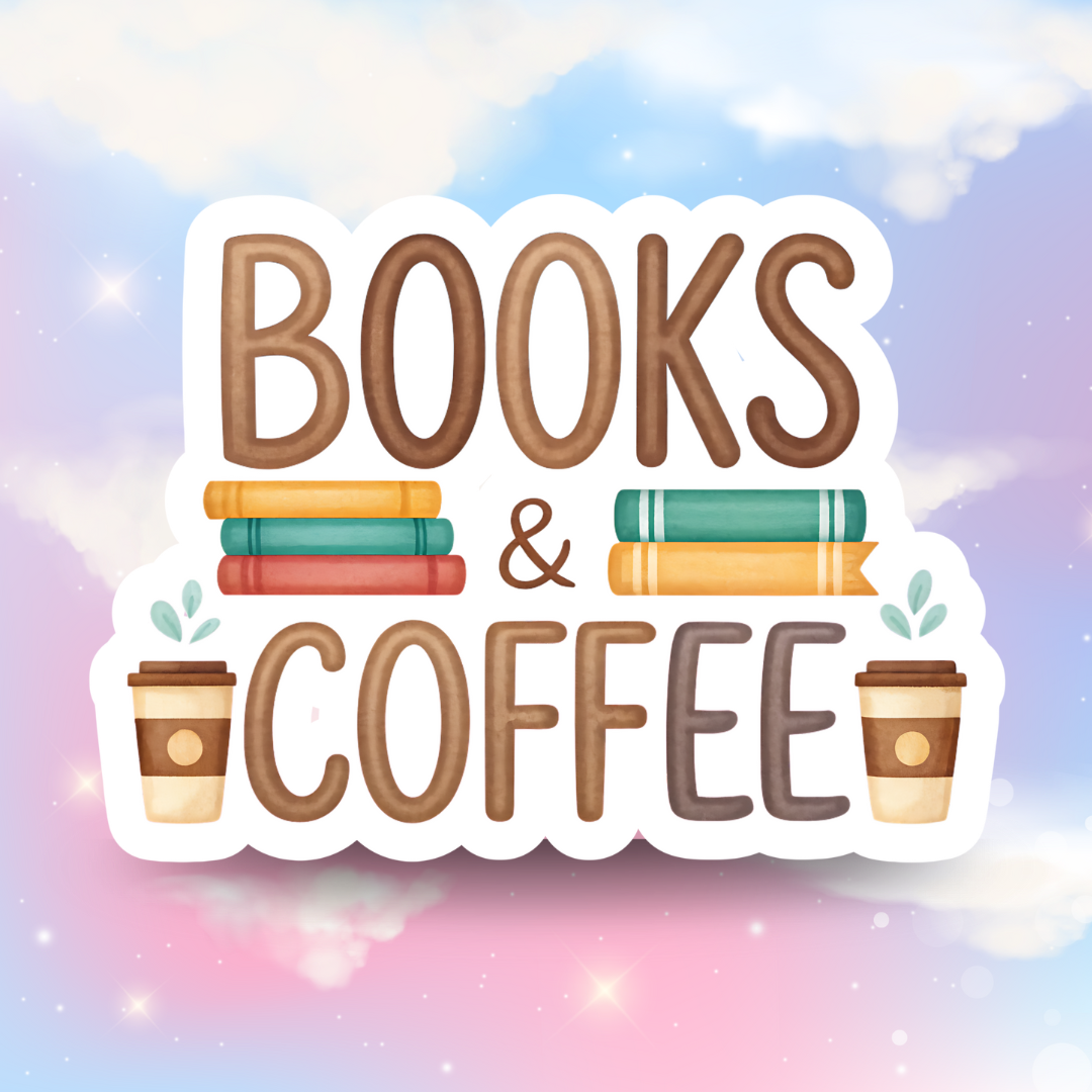 Book Lover Sticker Collection | Holographic Vinyl Water Resistant Stickers