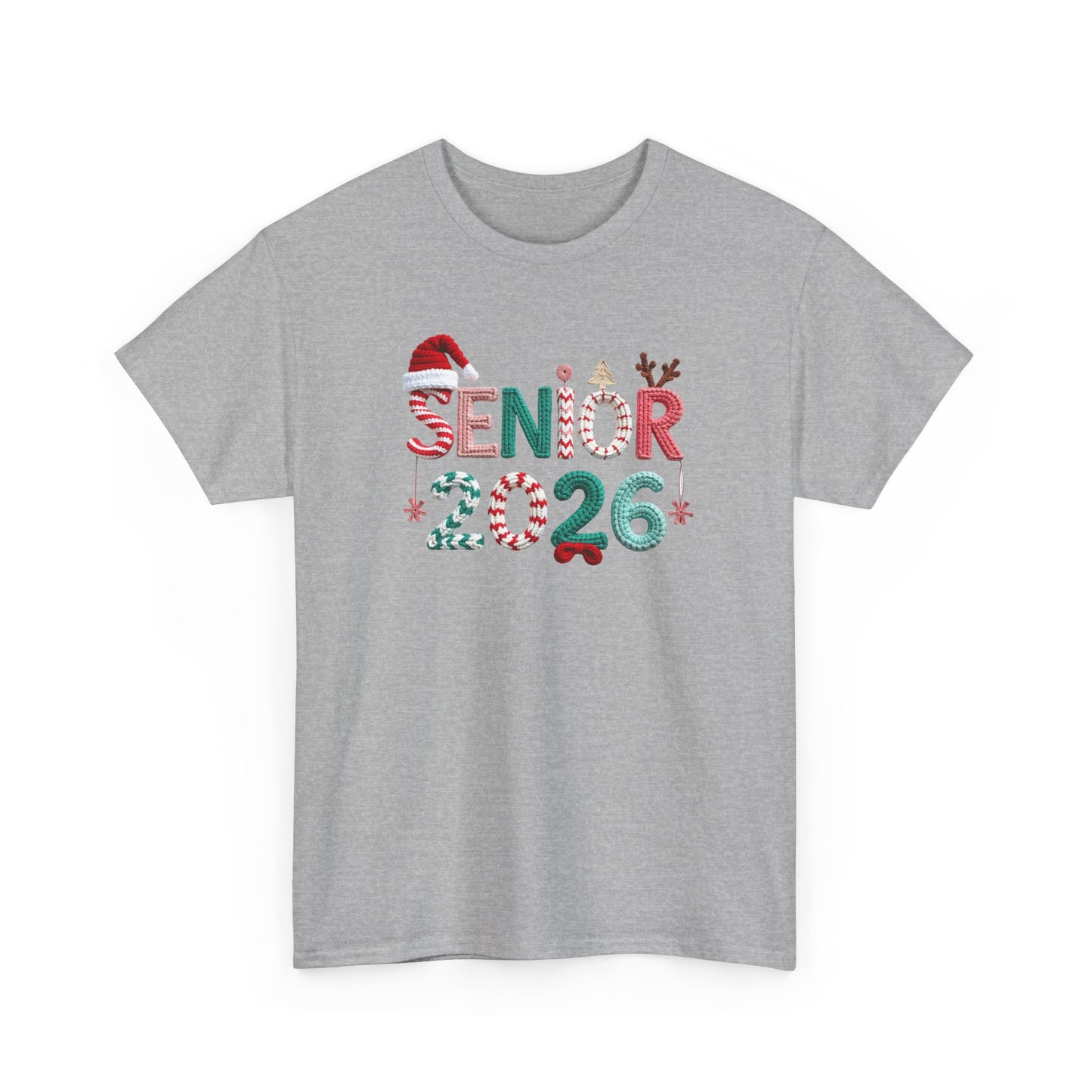 Senior 2026 Christmas Tee – Festive Graduation Santa Hat Design