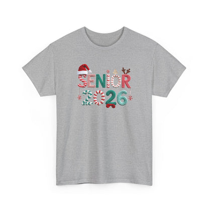 Senior 2026 Christmas Tee  Festive Graduation Santa Hat Design