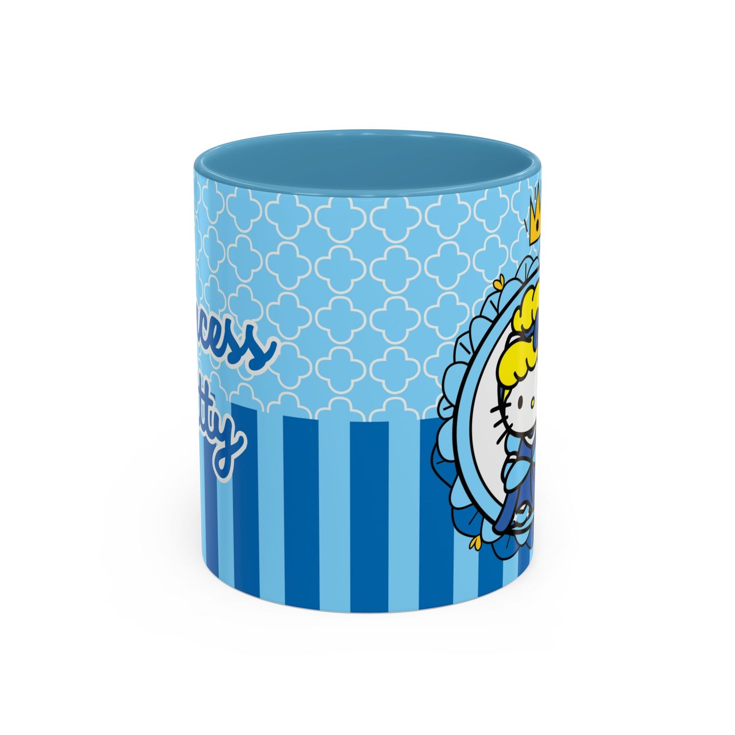 Princess Kitty Portrait Mug | Accent Coffee Mug