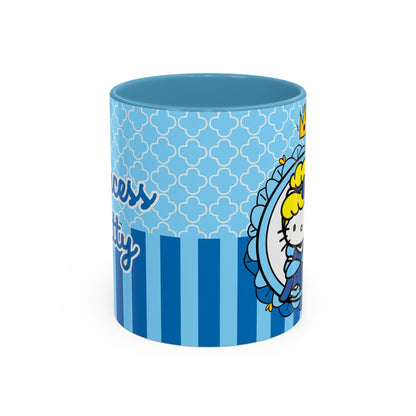 Princess Kitty Portrait Mug | Accent Coffee Mug