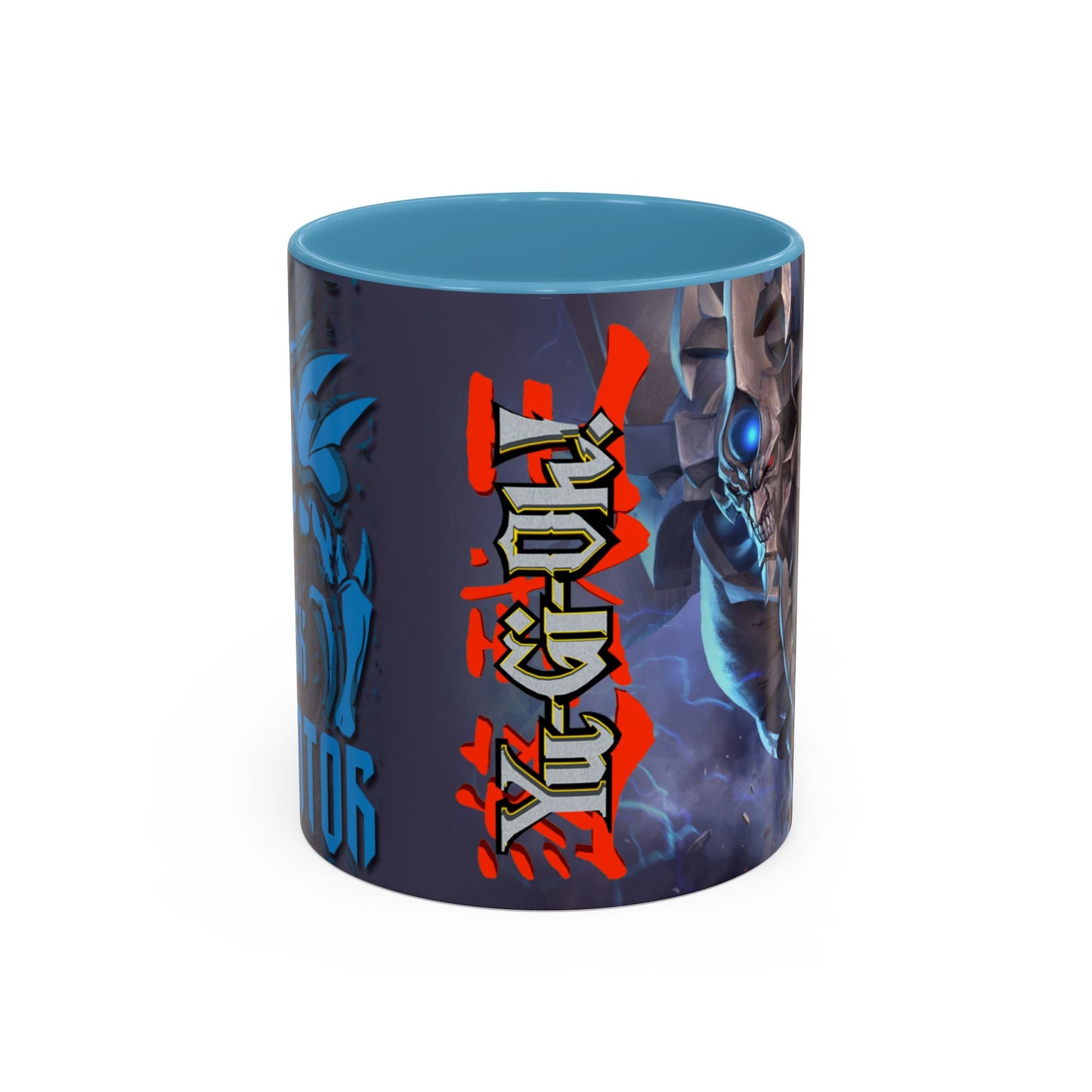 Yu-Gi-Oh! Coffee Mug | Fantasy Skull Warrior Accent Mug (11/15oz)