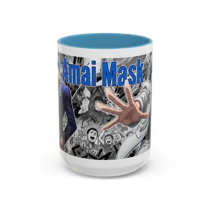 Anime Manga Accent Coffee Mug  Amai Mask Character Design (11/15oz)
