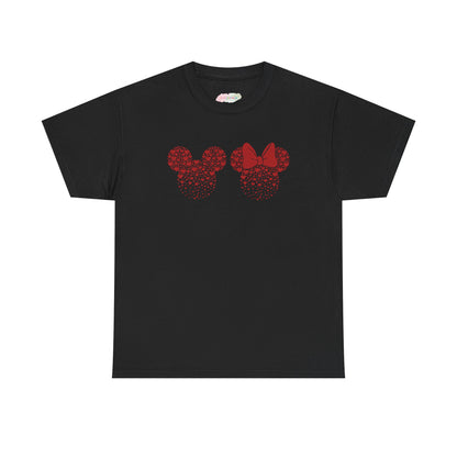 Mouse Hearts Tee | Mouse Ear Silhouette T-Shirt