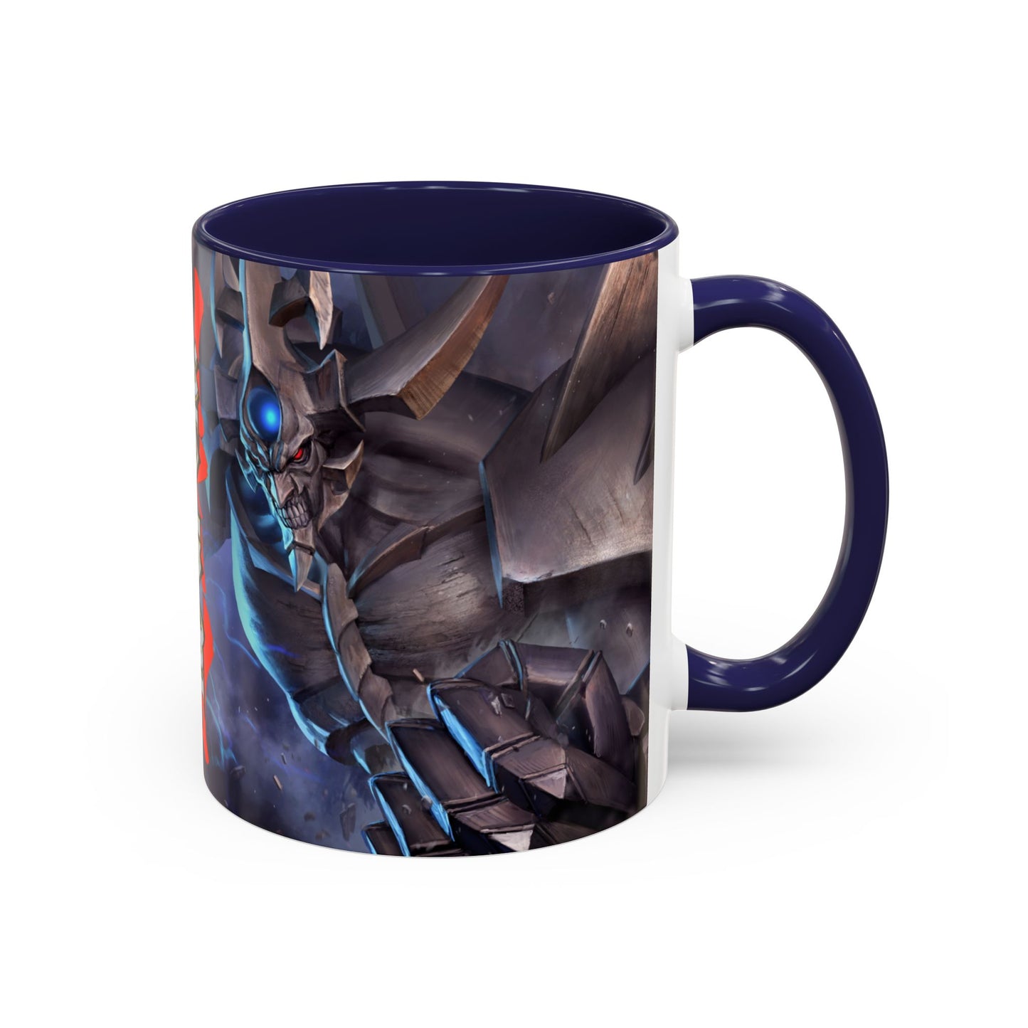Yu-Gi-Oh! Coffee Mug | Fantasy Skull Warrior Accent Mug (11/15oz)