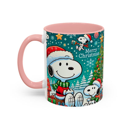 Beagle Christmas Mug | Accent Coffee Mug