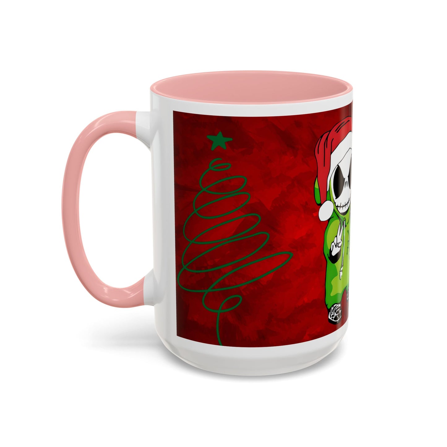 Grinch Jack Skellington Christmas Mug | Accent Coffee Mug