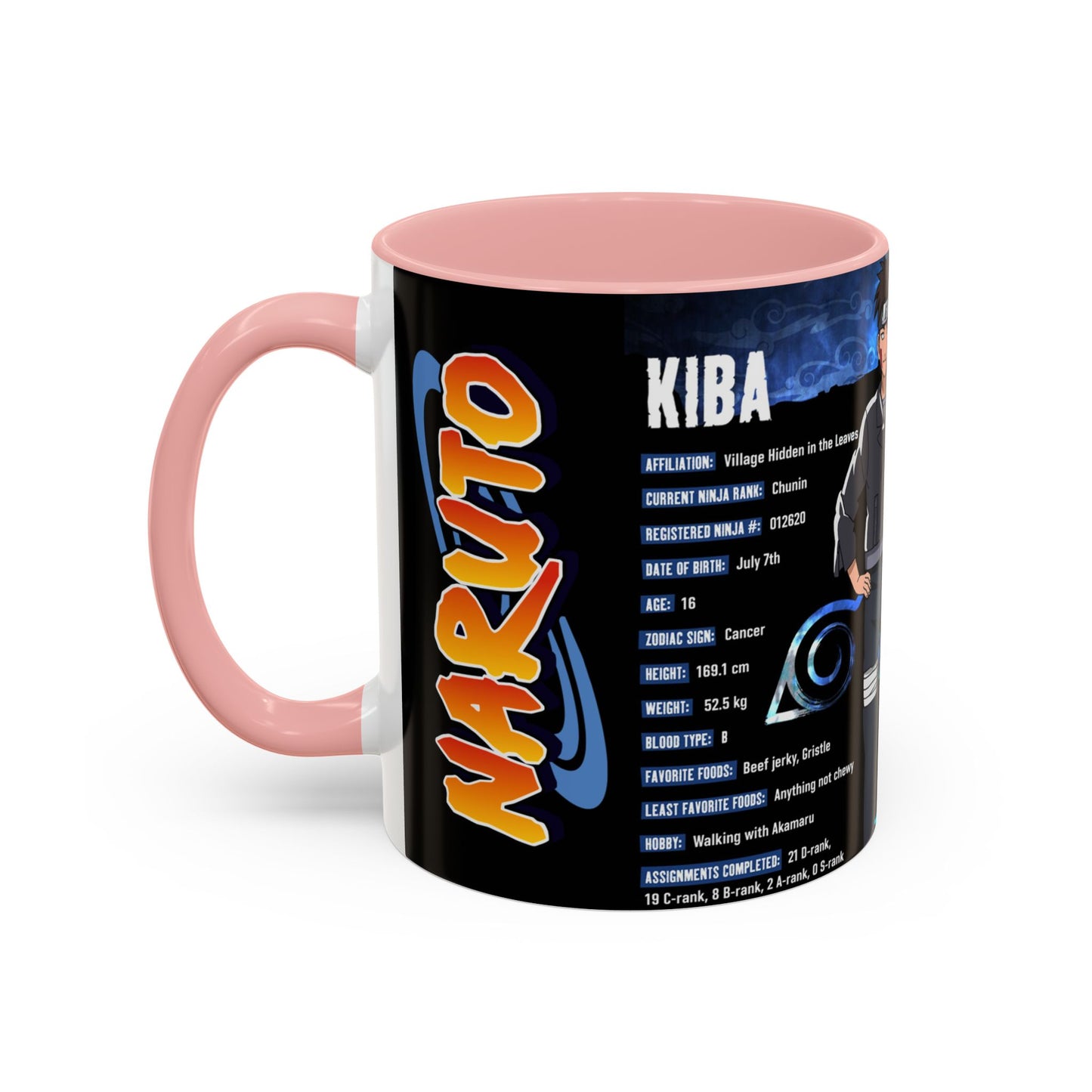 Kiba Collage Coffee Mug | Naruto Shippuden Design (11/15oz)