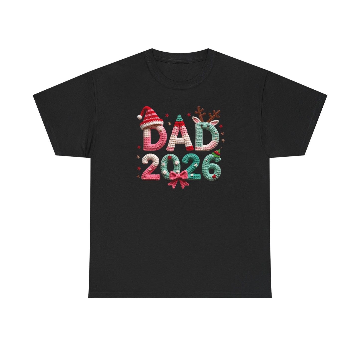 Dad 2026 Christmas T-Shirt Festive Holiday Dad Tee