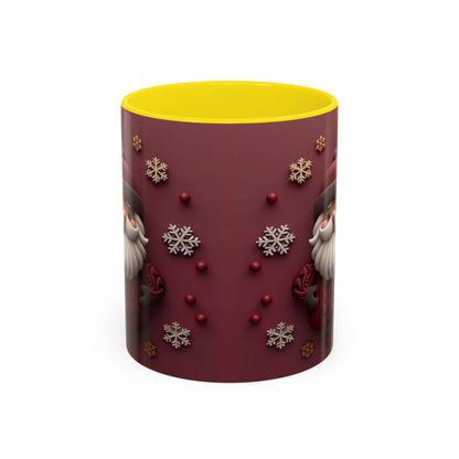 Cute Santa Face Holiday Mug | Christmas Accent Coffee Mug