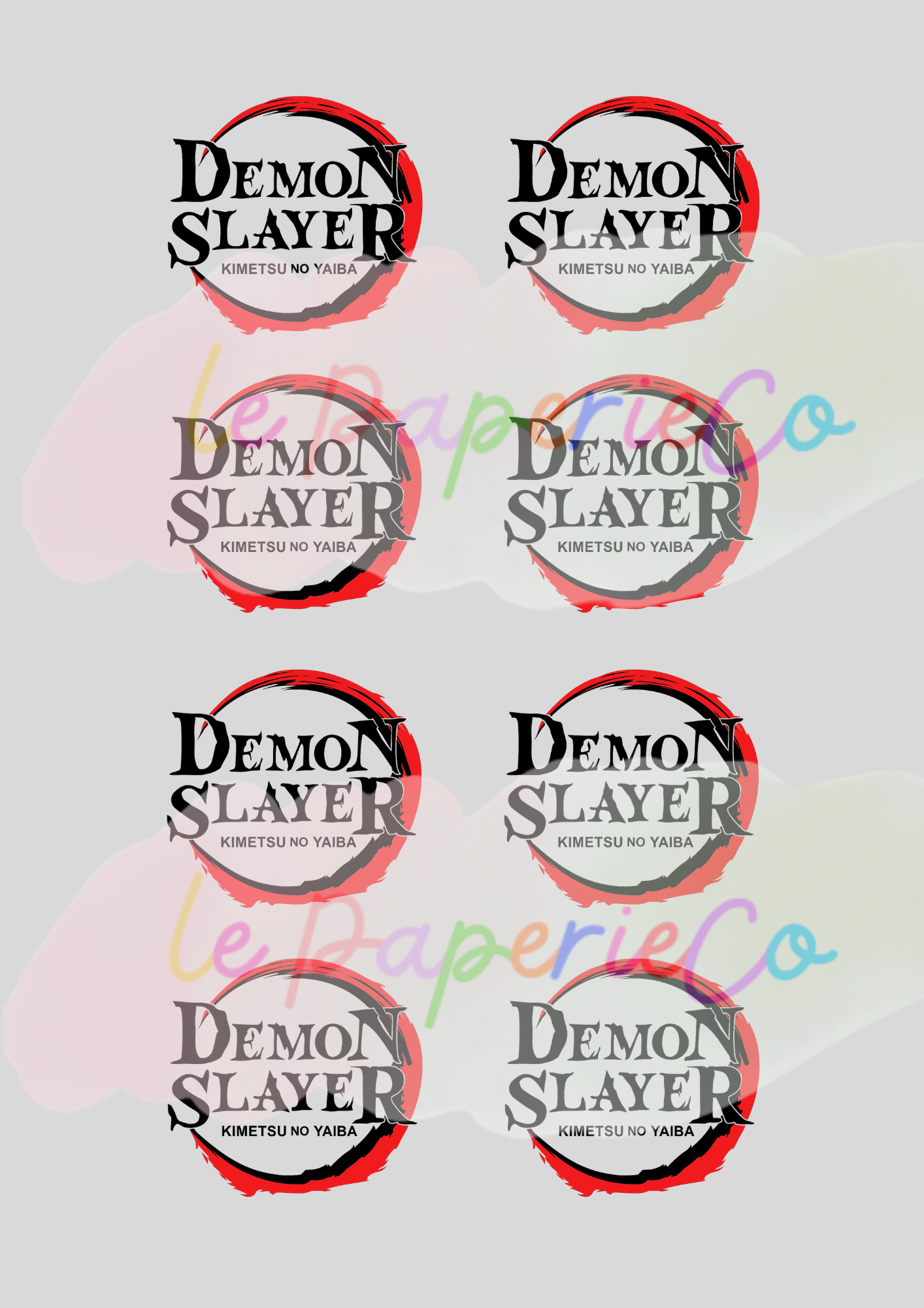 Demon Slayer Sticker Collection | Vinyl Stickers