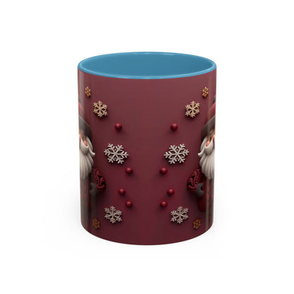 Cute Santa Face Holiday Mug | Christmas Accent Coffee Mug