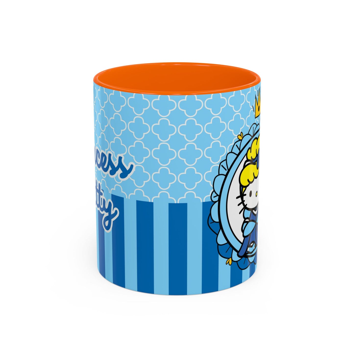 Princess Kitty Portrait Mug | Accent Coffee Mug