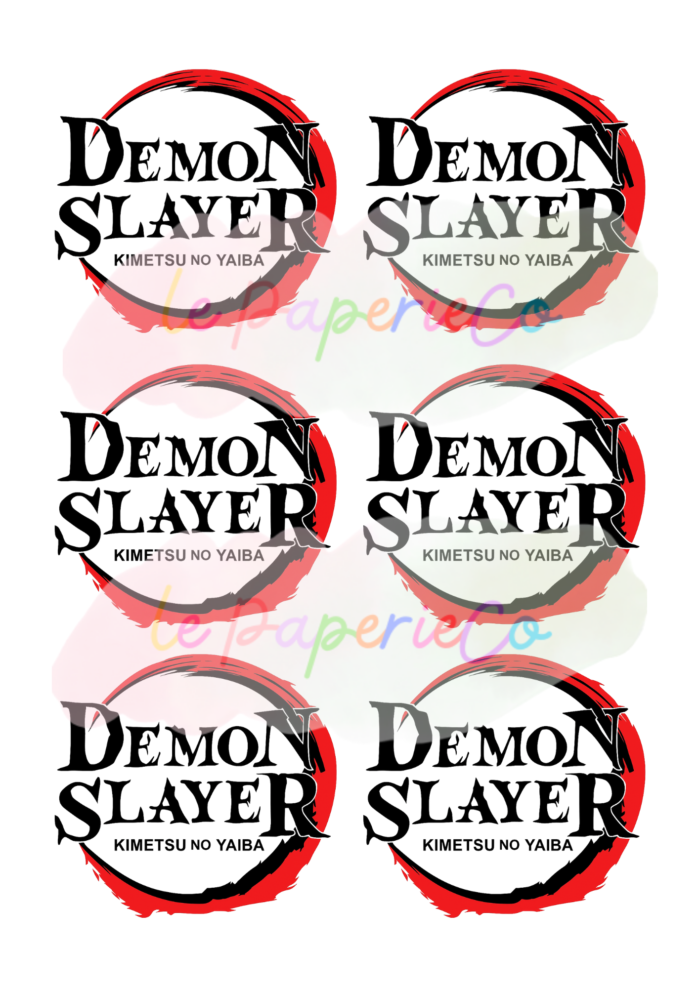 Demon Slayer Sticker Collection | Vinyl Stickers