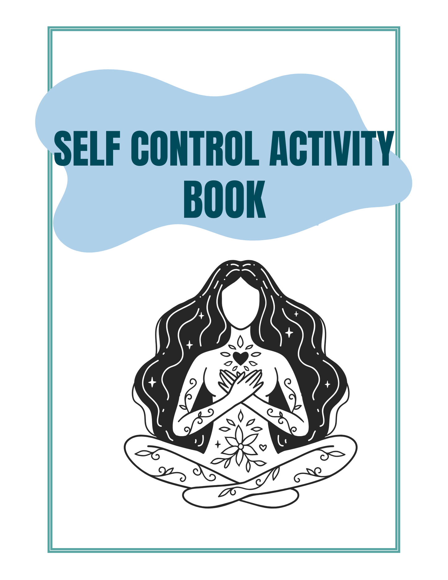 Self Control Activity Book | Digital Download