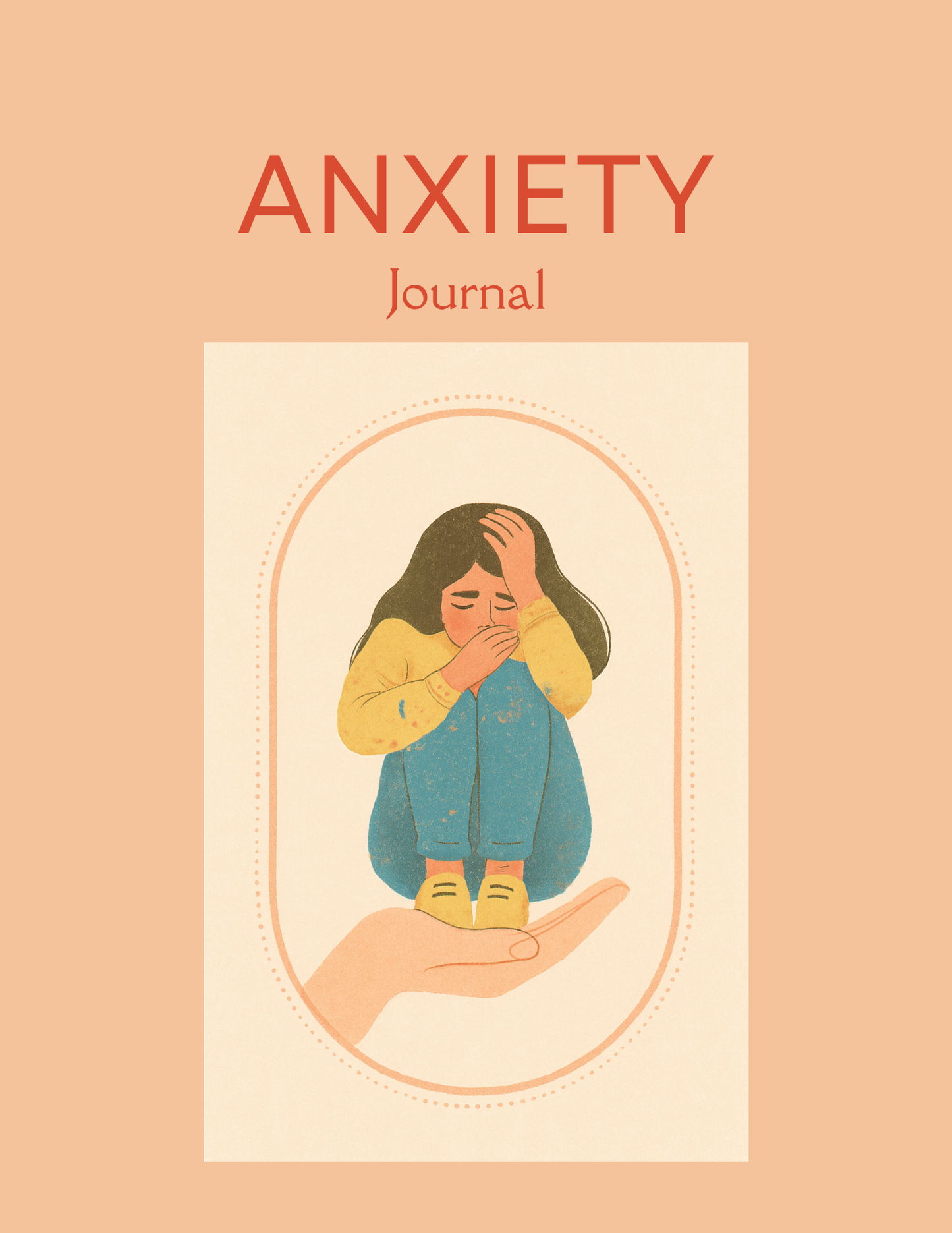 Anxiety Journal | Printable Mental Health Workbook | Digital Download