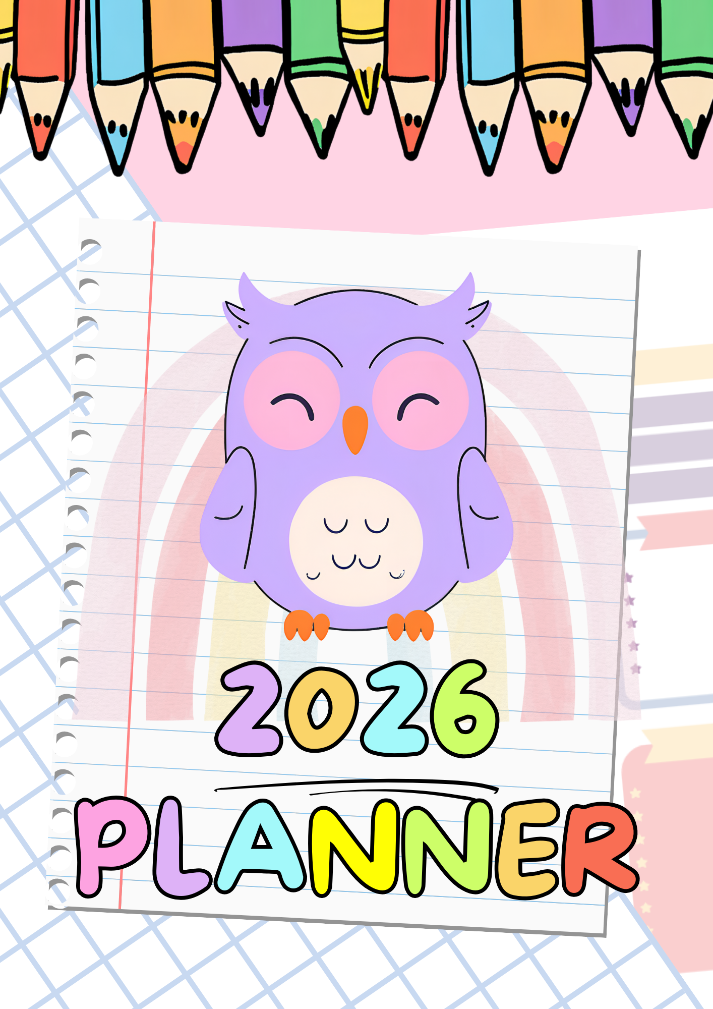 Little Owl - Teacher's 2026 Planner | Digital Download