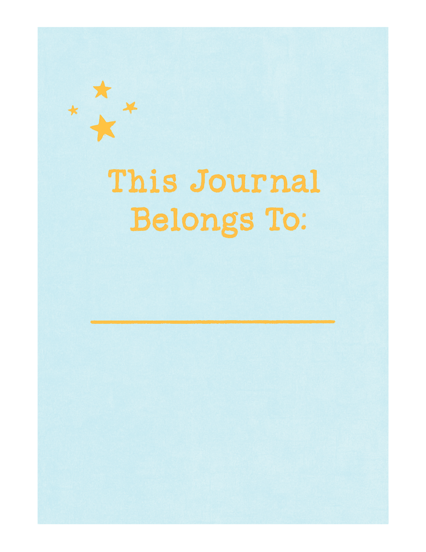 Creative Writing Journal (Junior High School)
