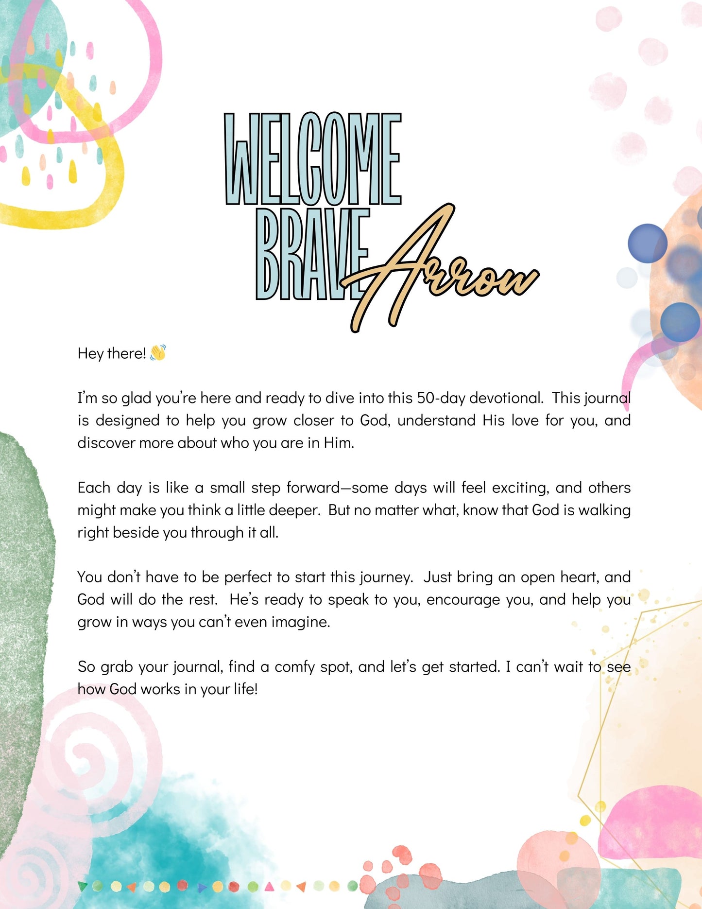 Brave Arrow | 30 - Day Devotional