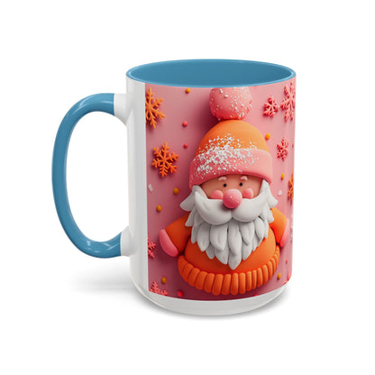 Cute Santa Gnome mug | Accent Coffee Mug 11oz 15oz