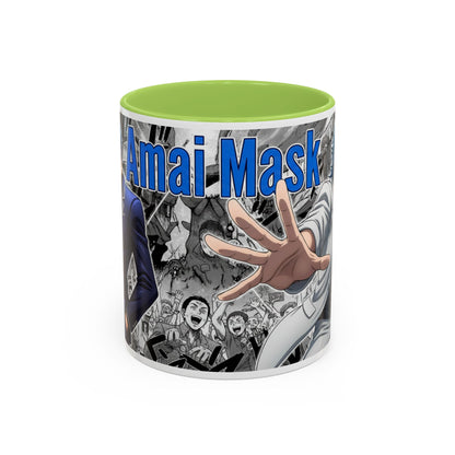 Anime Manga Accent Coffee Mug  Amai Mask Character Design (11/15oz)