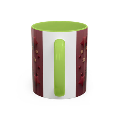 Cute Santa Face Holiday Mug | Christmas Accent Coffee Mug