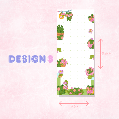 Kawaii Notepad | 50 Sheets (3.5in x 8.25 in)