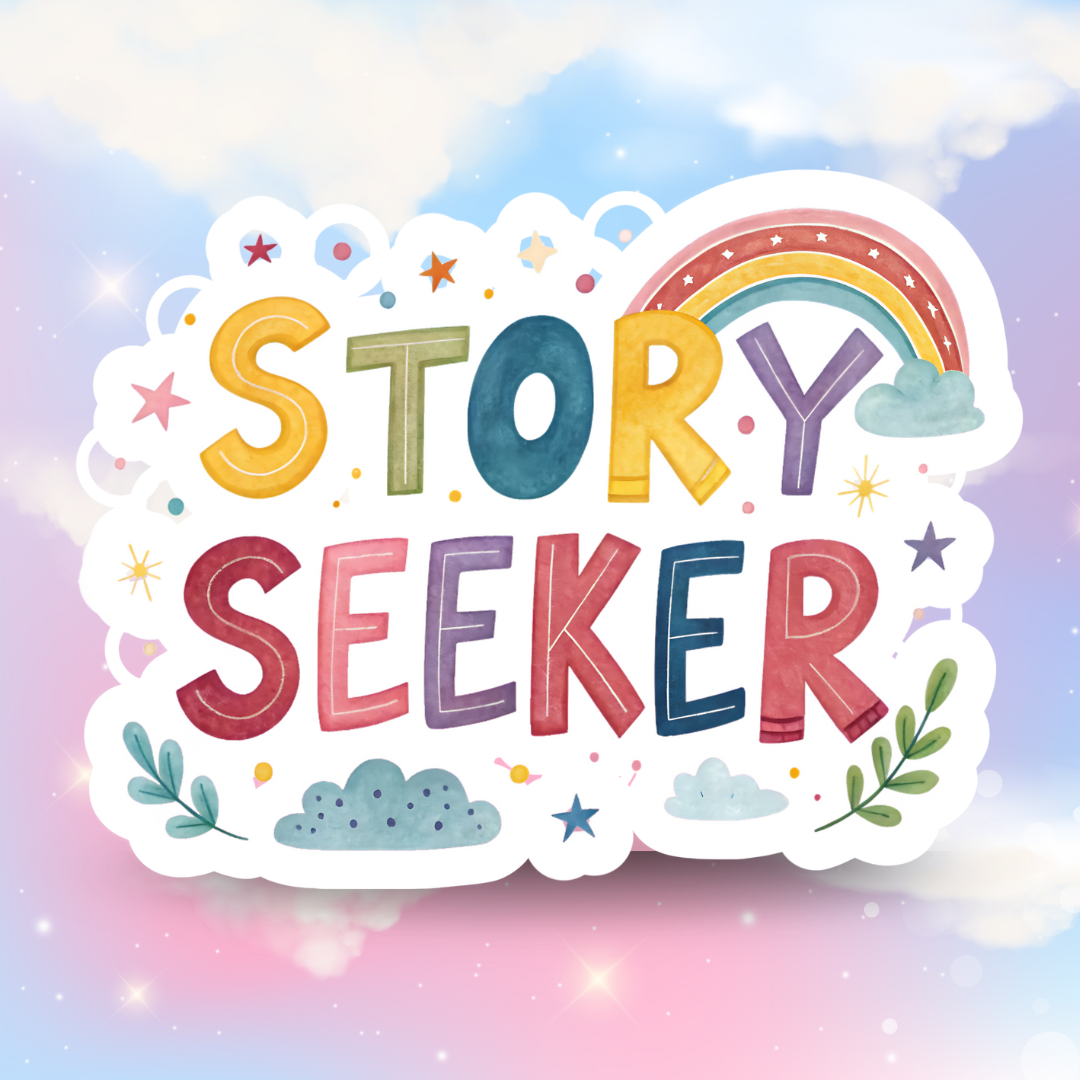 Book Lover Sticker Collection | Holographic Vinyl Water Resistant Stickers