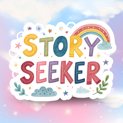 Book Lover Sticker Collection | Holographic Vinyl Water Resistant Stickers