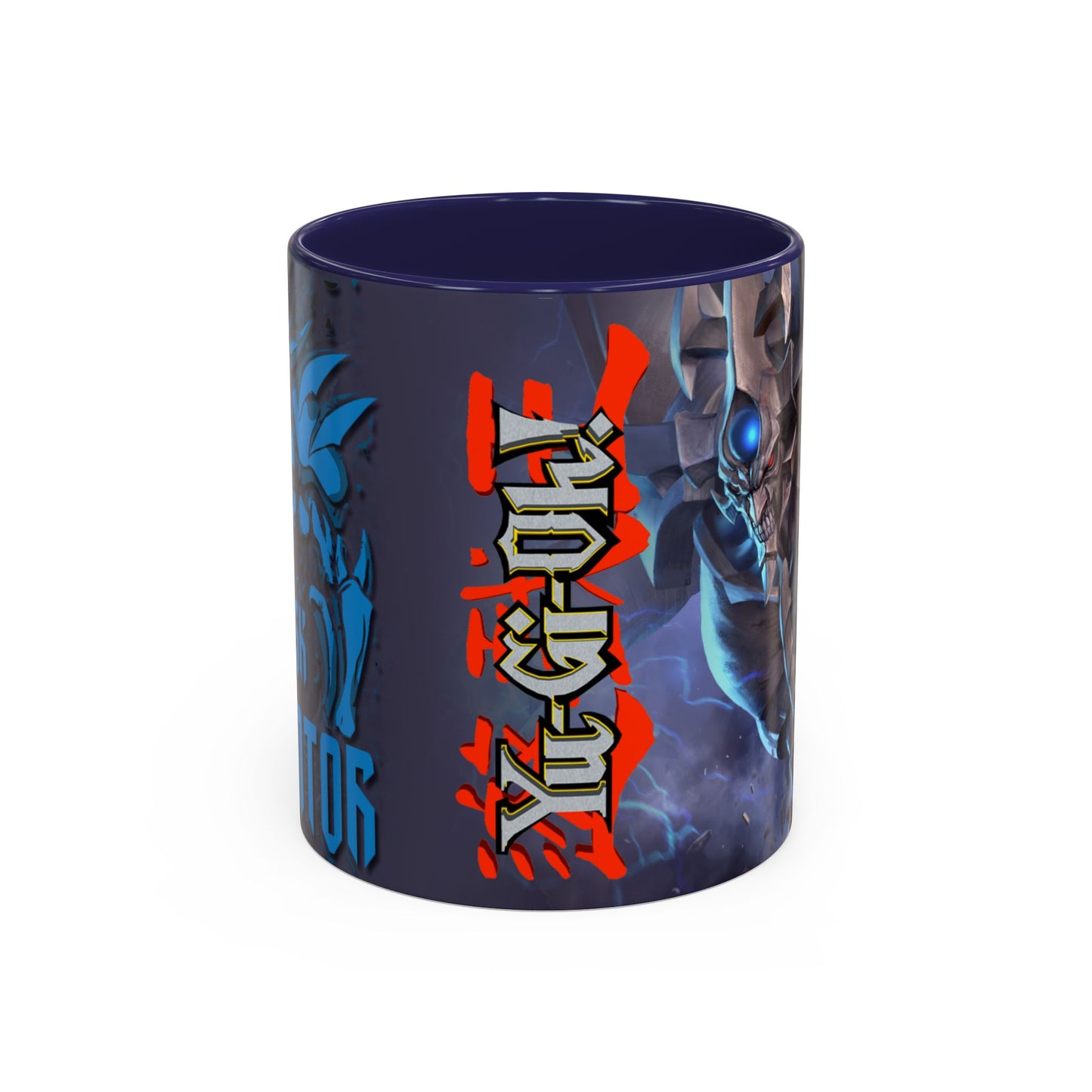 Yu-Gi-Oh! Coffee Mug | Fantasy Skull Warrior Accent Mug (11/15oz)