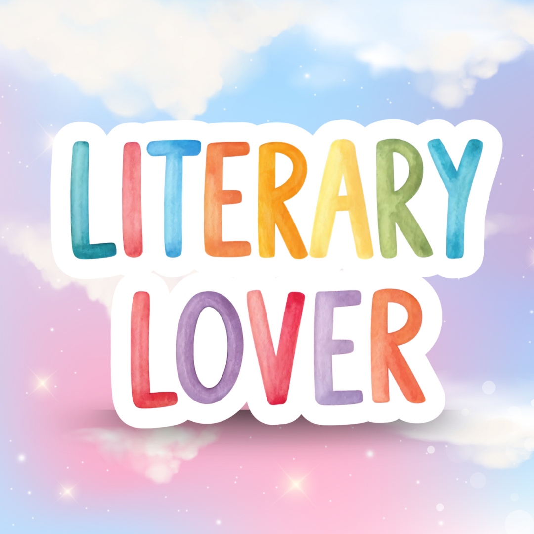 Book Lover Sticker Collection | Holographic Vinyl Water Resistant Stickers