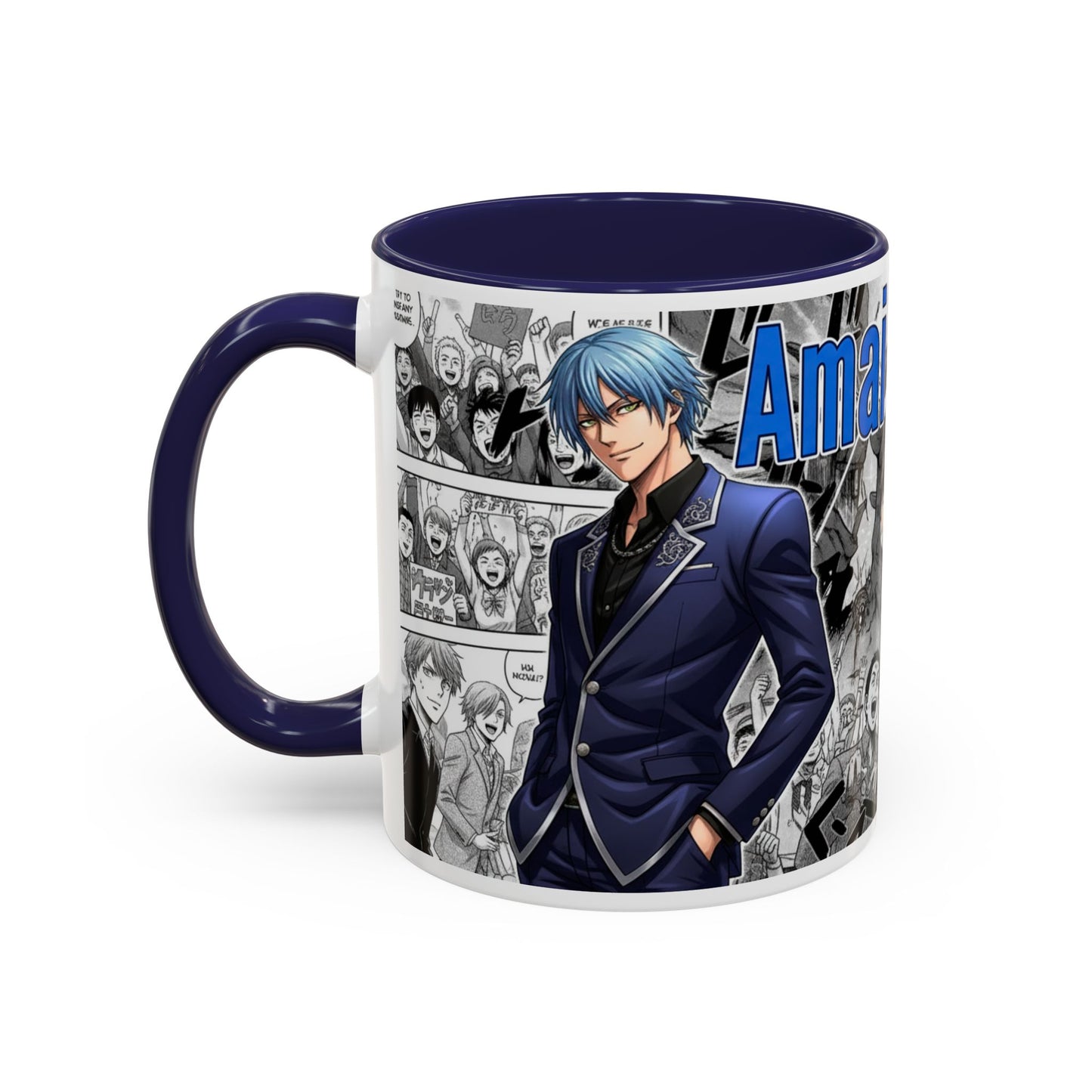 Anime Manga Accent Coffee Mug  Amai Mask Character Design (11/15oz)