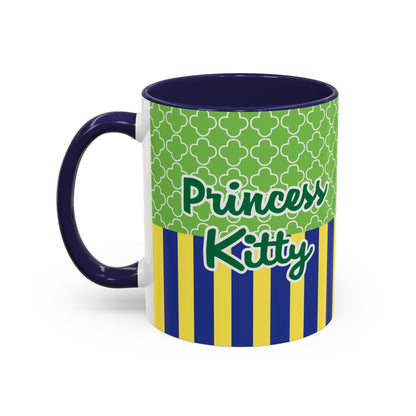 Cute Princess Kitty Mug | Accent Coffee Mug