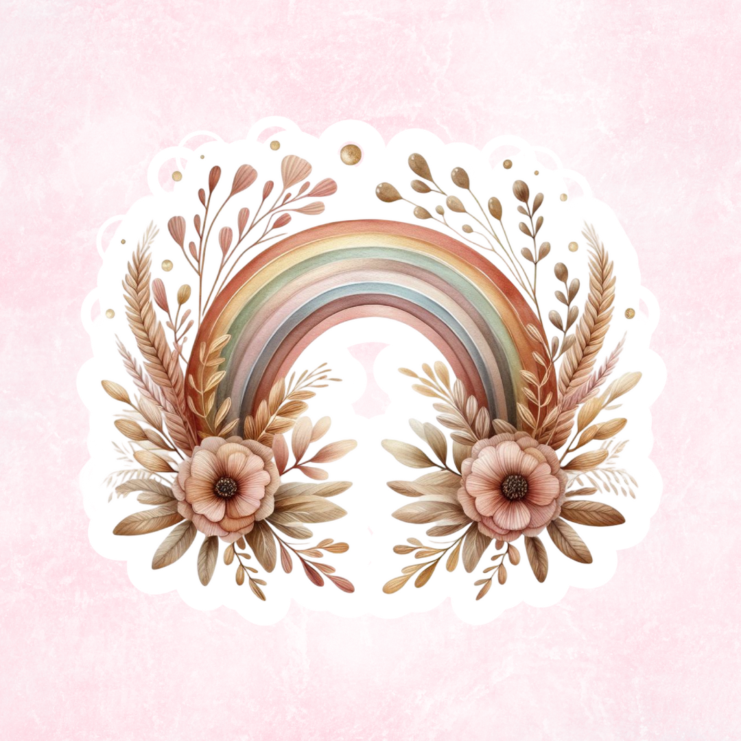 Holographic Rainbow Sticker Collection | Vinyl Water Resistant Stickers