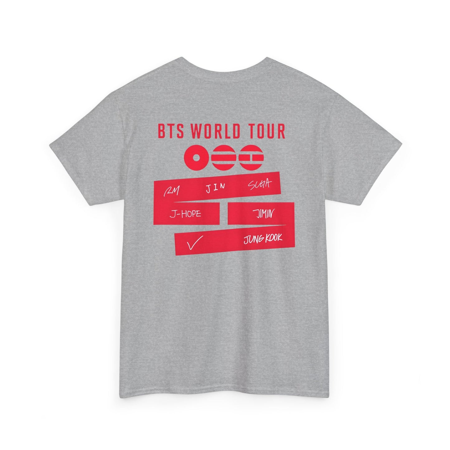 BTS World Tour Tee | K-Pop Concert Shirt
