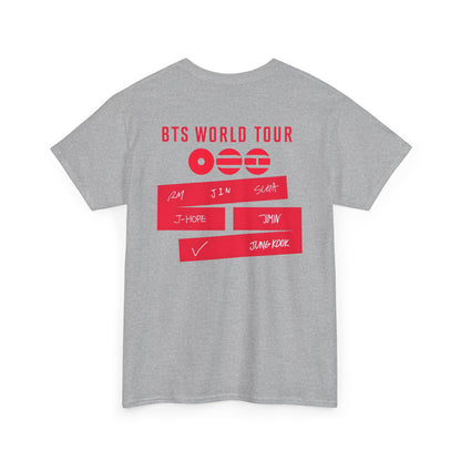 BTS World Tour Tee | K-Pop Concert Shirt