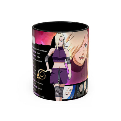 Naruto Shippuden Ino Anime Accent Coffee Mug — 11/15oz