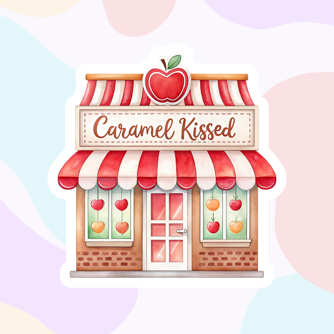 Village Shop Collection | Glossy Vinyl Stickers