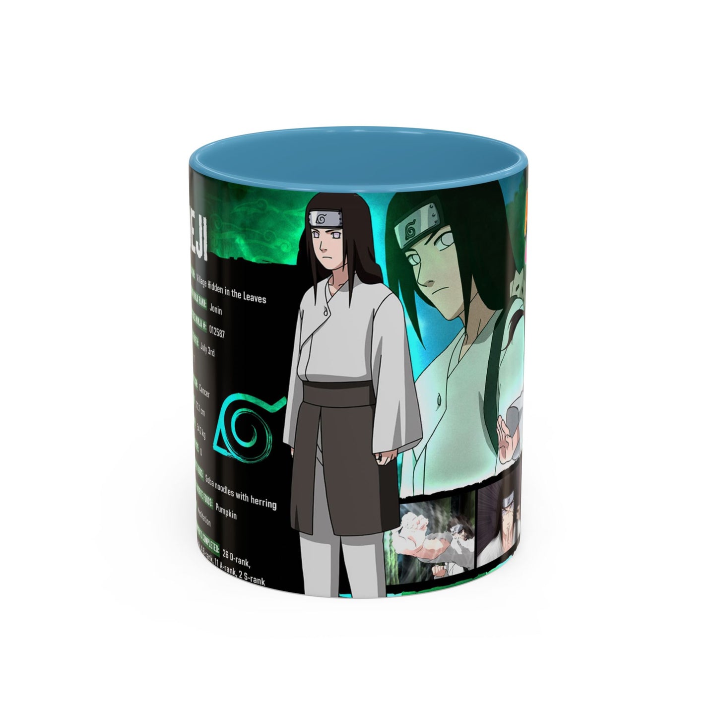 Naruto Shippuden Neji Accent Coffee Mug | Coffee Mug (11/15oz)