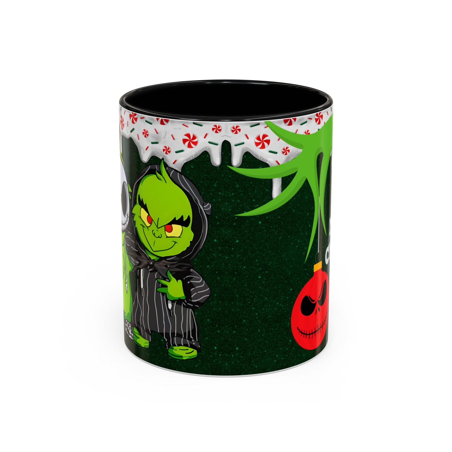 Grinch Merry Christmas Mug | Accent Coffee Mug 11oz 15oz