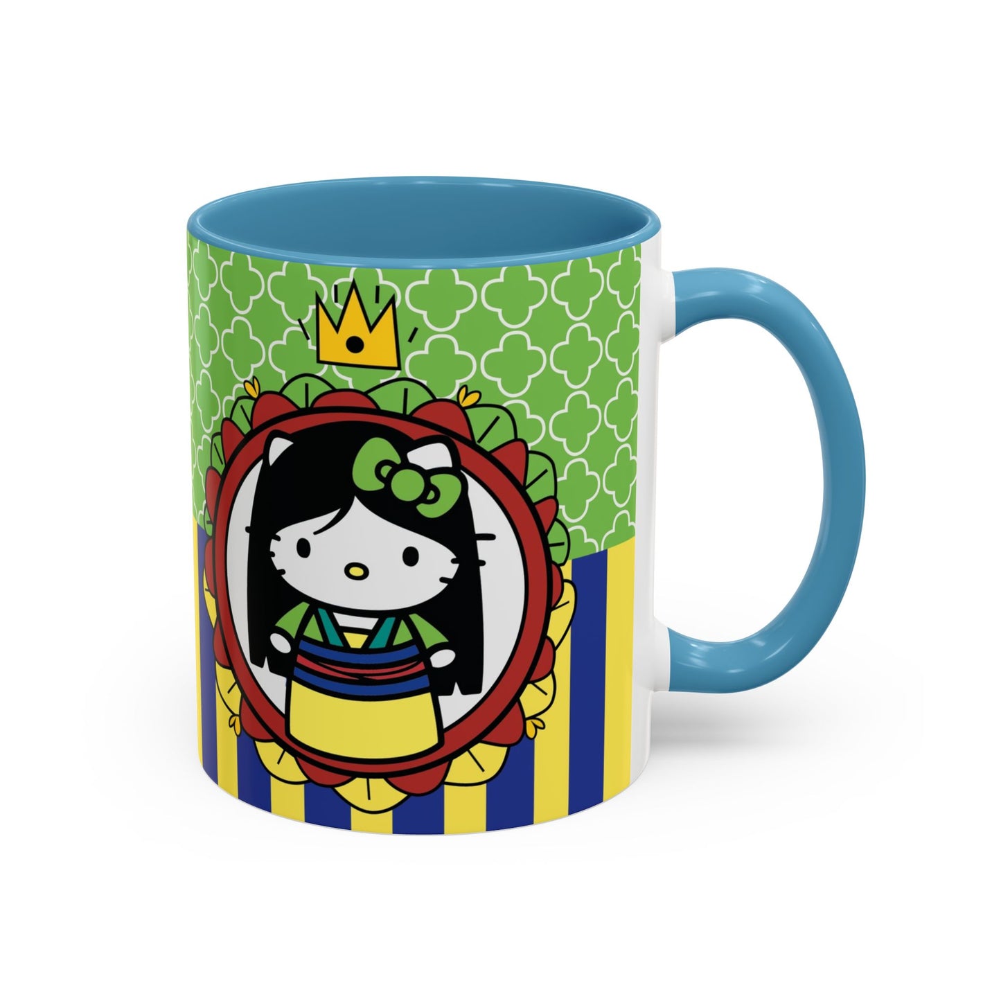 Cute Princess Kitty Mug | Accent Coffee Mug