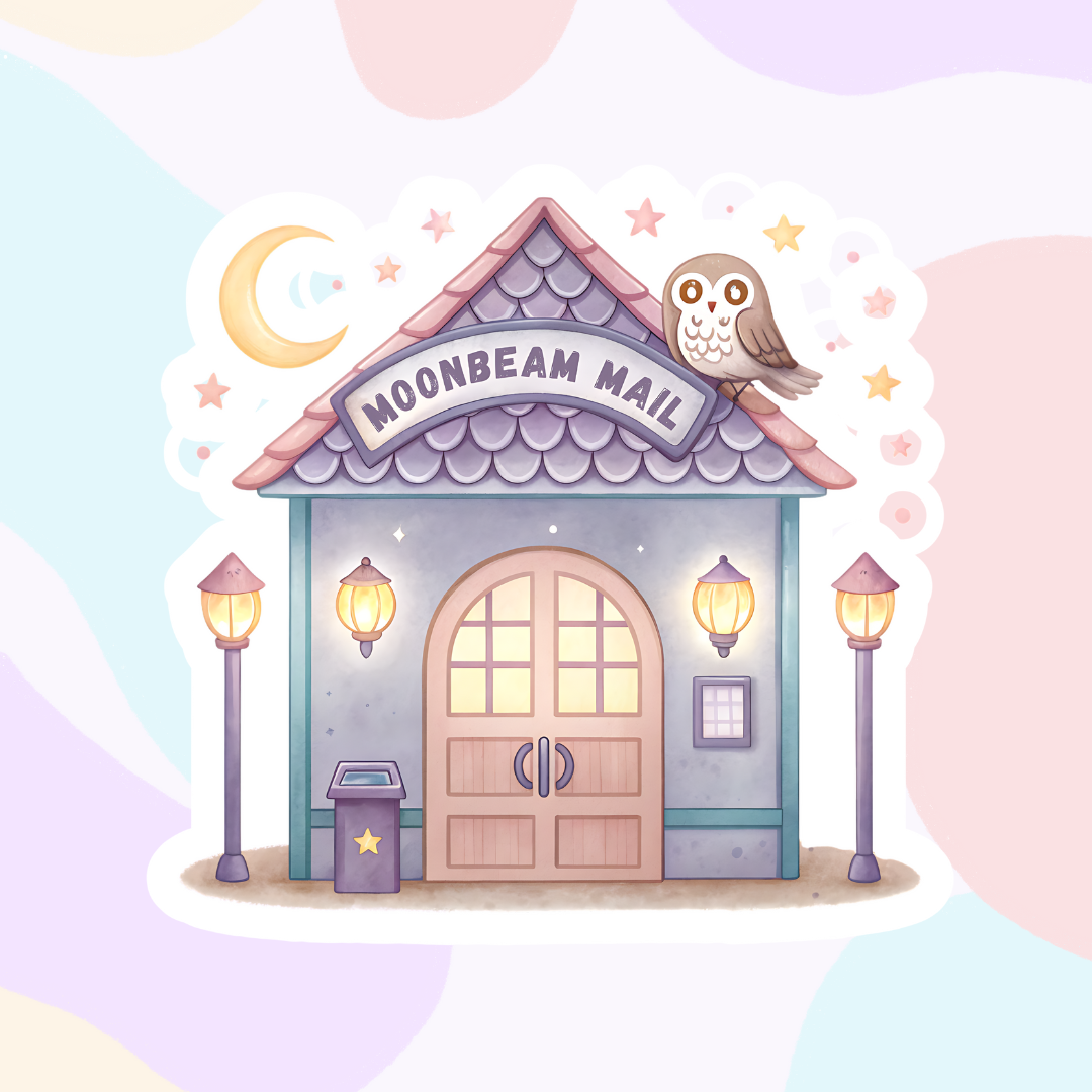 Village Shop Collection | Glossy Vinyl Stickers